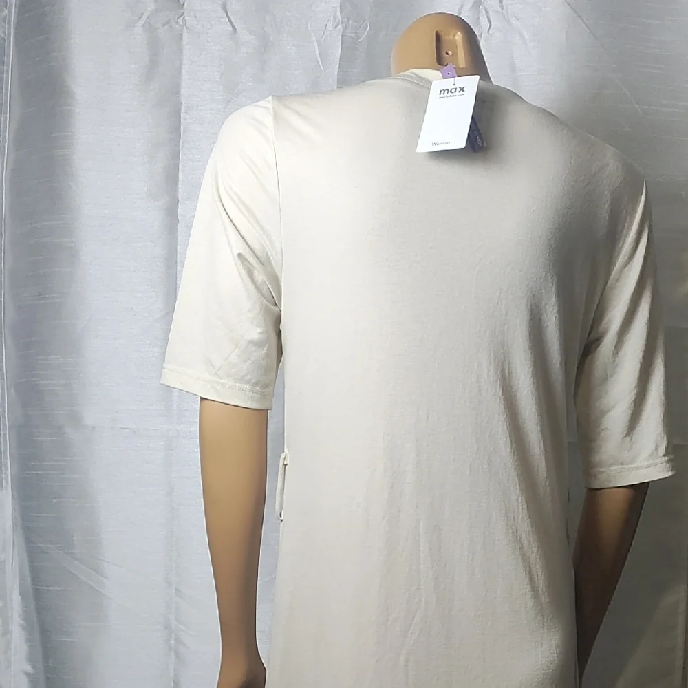 Chic‎ Cream Midi Dress with Belt